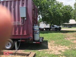 2008 20' Mobile Shipping Container Food Concession Trailer