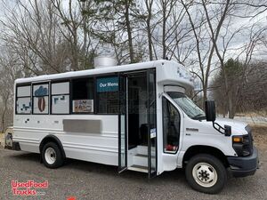 LOW MILES 2016 Ford E-450 Kitchen Food Truck with Bathroom and Pro-Fire.