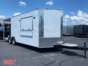 Brand New 2022 - 8.5' x 14' Food Concession Trailer with 8' Porch.