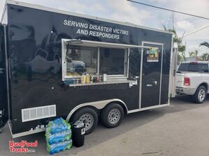2022 Like New Licensed Self-Contained  - 8' x 16' Kitchen Food Concession Trailer