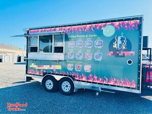 Turn key Business - 2023 8' x 16' Kitchen Food Trailer with Fire Suppression System