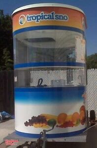 2005 - 8' x 5' Tropical Sno Shaved Ice Concession Trailer