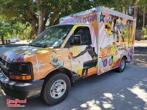 2003 Chevrolet Express Cargo Ice Cream and Shaved Ice Truck