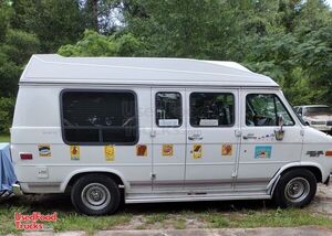 Chevrolet G20 Ice Cream & Shaved Ice Concession Van with Wheelchair Lift.