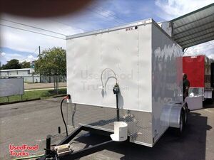 Brand New 2024 - 7' x 12' Kitchen Food Trailer/Mobile Food Unit