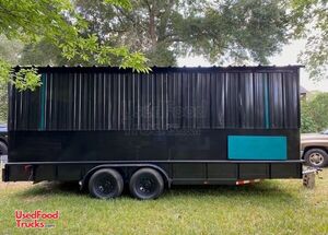 2021 8' x 19' Custom Built Barbecue Food Concession Trailer