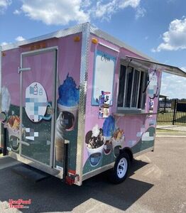 Well Equipped - 2022 7' x 8' Ice Cream Trailer | Mobile Vending Unit