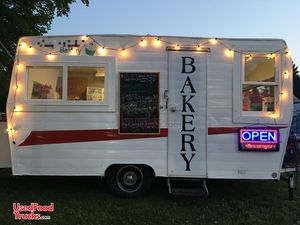 Turnkey 7' x 13' Shasta Bakery Deli Vintage Concession Trailer w/ 2018 Kitchen