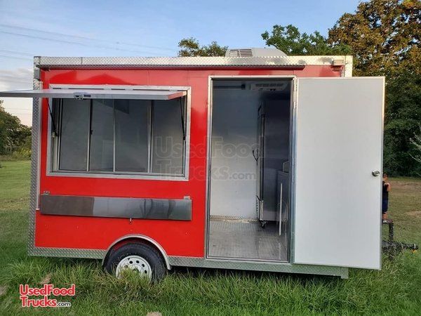 Nice and Clean 8' x 12' Food Concession Trailer / Sparkling Mobile Food Unit