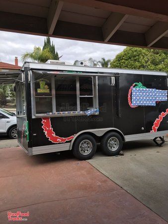 Kitchen Food Trailer with Pro Fire Suppression System Condition