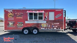 8' x 20' Food Concession Trailer with 2002 Ford F-150 Truck.