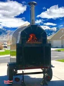 2015 Forno Bravo Casa 2G80 Wood-Fired Brick Oven Pizza Concession Trailer