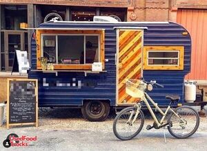 Mobile Vending Trailer | Food-Crepes Concession Trailer with Spacious Interior.
