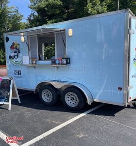 Turnkey - 2024 7' x 14' Food Concession Trailer Mobile Vending Unit