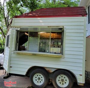 2005 8.5' x 12' Used Shaved Ice Concession Trailer / Snowball Trailer.