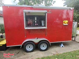Certified 2020 - 7' x 14' Mobile Food Concession Trailer with Pro-Fire