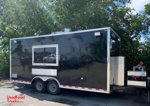 2021 United 18' Very Lightly Used Commercial Kitchen Food Vending Trailer