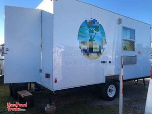 2021 6.9' x 16.5' Kitchen Food Concession Trailer with Pro-Fire Suppression