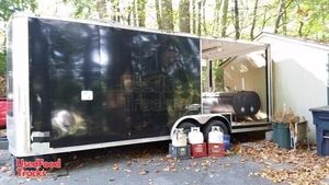 2012 - 8' x 20' BBQ Concession Trailer with Porch.