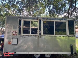 Nicely Equipped 2015 Kitchen Food Trailer/Used Mobile Kitchen.
