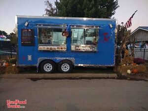 2022 8.5' x 16' Kitchen Food Trailer | Food Concession Trailer