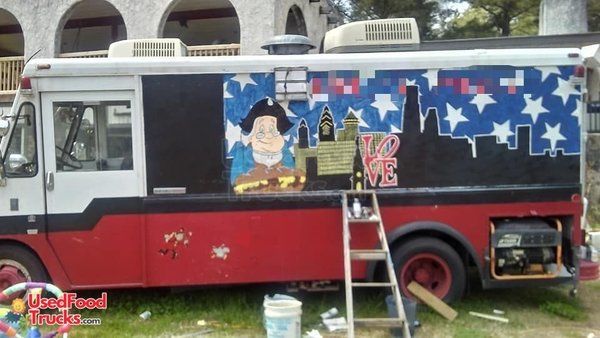 Ready to Work International Step Van Kitchen Food Truck / Used Mobile Kitchen