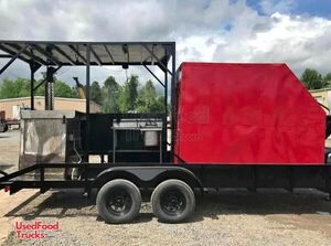 Gooseneck Crawfish Cooking Trailer with Custom Cooking Pot and Refrigeration Unit