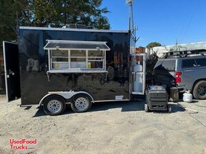 2022 7' x 14' Kitchen Food Trailer with Fire Suppression System