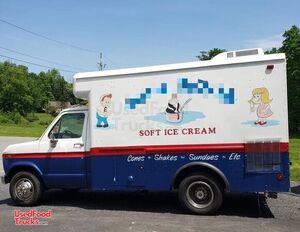 TURNKEY - 16' Ford E350 Soft Serve Ice Cream Truck | Mobile Dessert Unit