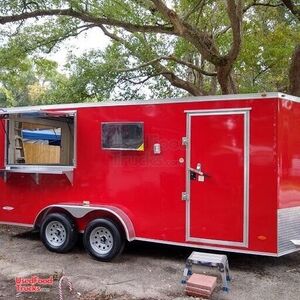 2019 - 7' x 16' Food Concession Trailer
