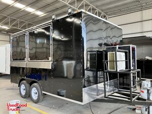 2022 Lightly Used 8' x 14' Mobile Kitchen Food Vending Concession Trailer.