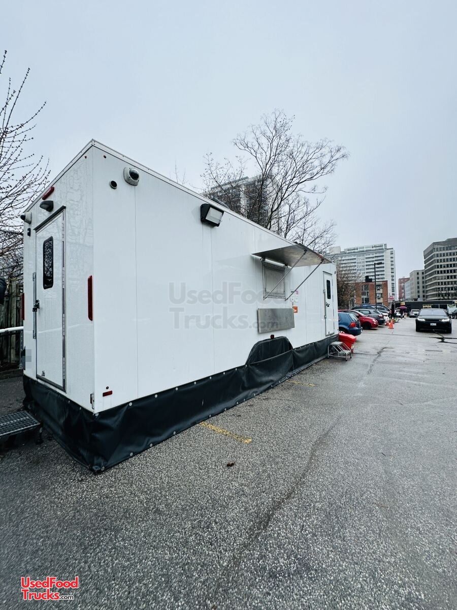 LOADED 2020 8.5' x 28' Kitchen Food Concession Trailer with ProFire