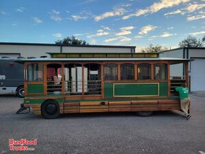 Empty - 28' Chance Coach Trolley Bus Fixer-Upper DIY Concession Truck