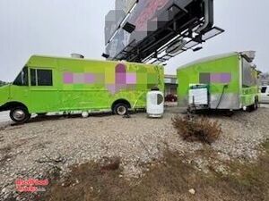 Loaded 2006 Ford E350 Food Truck w/ 2017 8.5' x 22' Food Concession Trailer