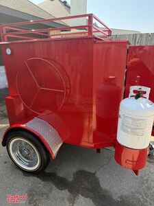 Turnkey Business - 2021 4' x 5' Corn Roasting Trailer Mobile Concession Unit