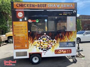 Custom Built - 2022  5' x 10' Gyros Shawarmas Food Concession Trailer.