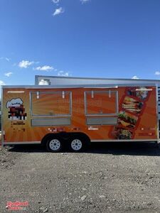 2024 8' x 20' Kitchen Food Concession Trailer with Pro-Fire System