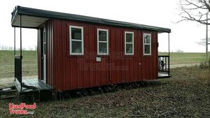 2014 8' x 17' Food Concession Trailer with Porch