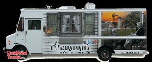 Chevy P30 Grumman Olson 24' Diesel Step Van Mobile Kitchen Catering Food Truck.