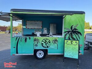 Turnkey Ready Wells Cargo 6' x 12' Shaved Ice Trailer with 2021 Remodeled Interior.