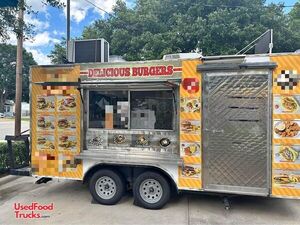 2021 - 16' Kitchen Food Concession Trailer with Pro-Fire Suppression