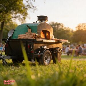 2010 6' Brick Oven Pizza Concession Trailer Mobile Vending Unit