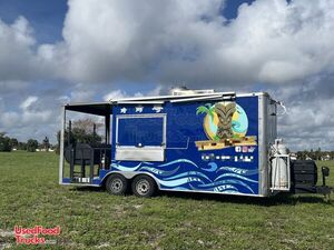 Turnkey - 2020 8' x 14' Freedom Kitchen Food Trailer with Fire Suppression & Porch