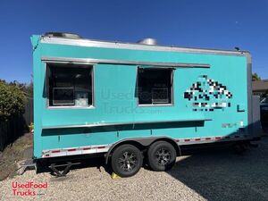 Very Lightly Used 2022 - 8' x 18' Kitchen Food Trailer with Pro-Fire.