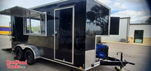 New - 2023 7' x 16' Cargo Express Kitchen Food Trailer | Food Concession Trailer.