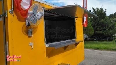NEW 2024 - 6' x 12' Snow Cone & Hot Dog Trailer / Mobile Concession Stand