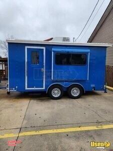 Brand New 2022 Sno-Pro 6' x 14'  Shaved Ice Concession Trailer / Snowball Trailer.