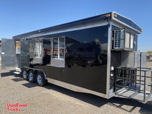 New - 2022 8' x 24' Kitchen Food Trailer | Concession Food Trailer.