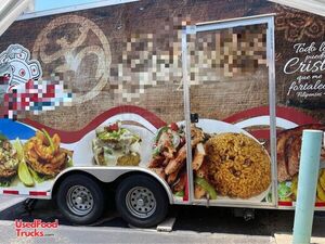 Ready to Work 8' x 16' Mobile Food Vending Trailer - Food Concession Trailer with Pro-Fire