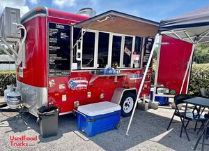 Well-Equipped 2016 - 6' x 12' Mobile Kitchen Food Concession Trailer
